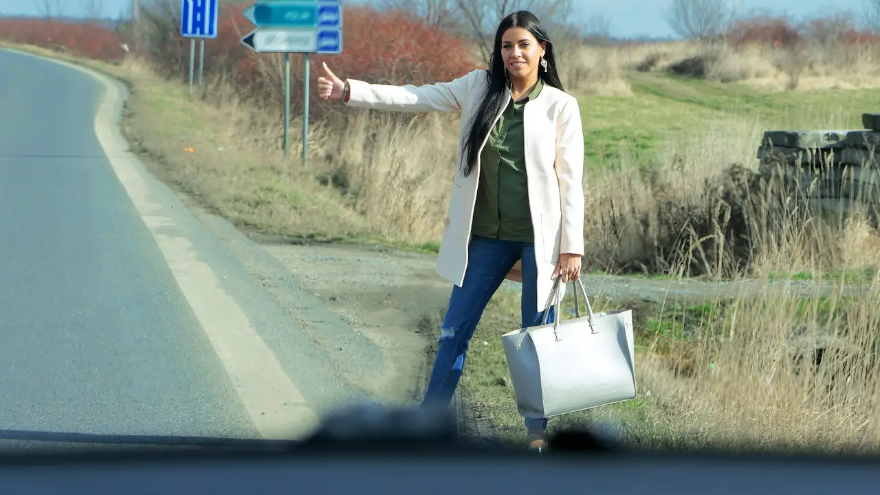 Stranded Hottie's Wild Ride