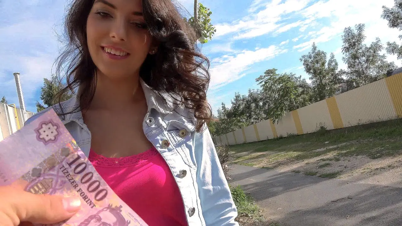 Brunette Sucks Stranger's Dick