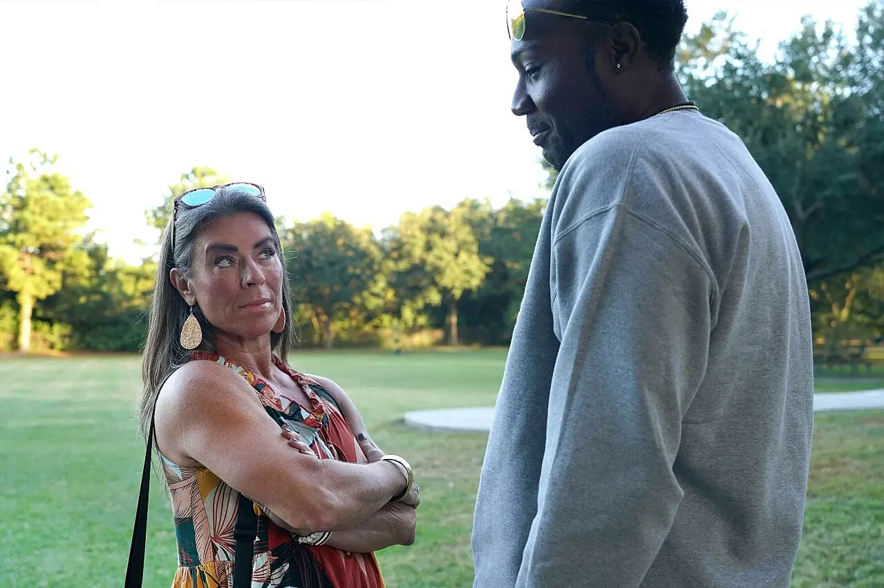 Sexy Mom Athena West protects her son from the Bully Coach