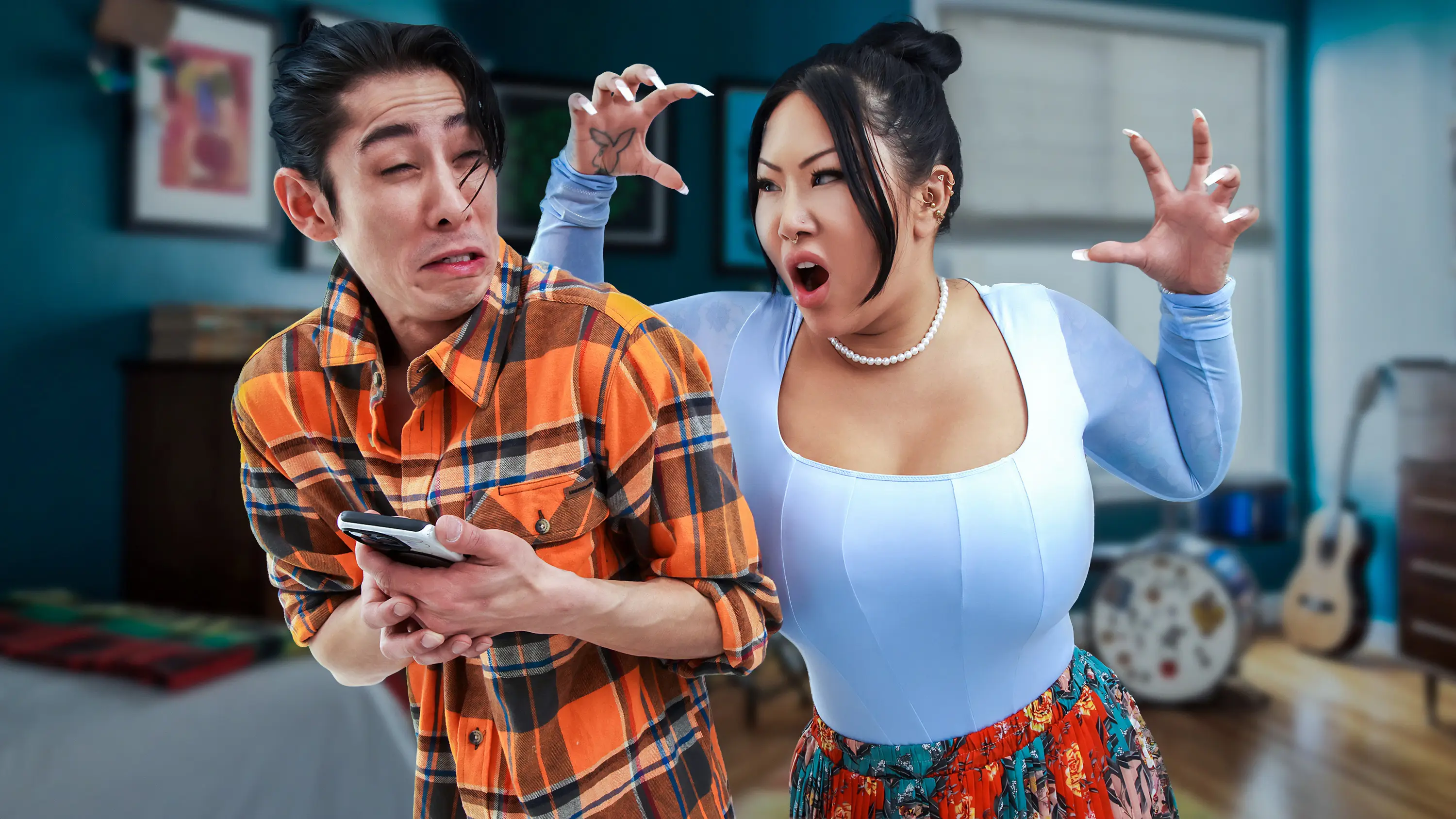 Don’t be a Fucking Wimp! Make Mommy Cum NOW! (Connie Perignon Debut)