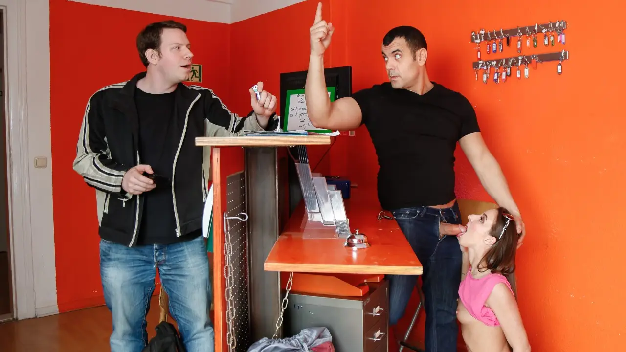 Spoiled teen girl has sex in public