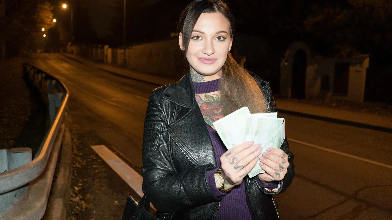 Adel Asanty - Tattooed horny minx night time fuck (FakeHub 2019)