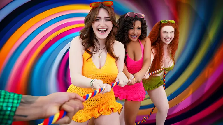 BFFs Day Sex Games (Brina, Lil Bet & Megan’s Debut)