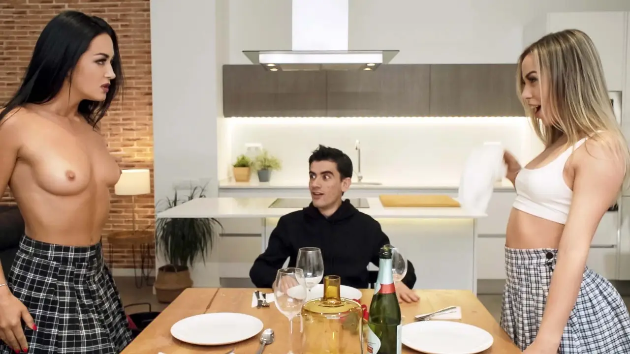 Anastasia Brokelyn - Double Date with a Desperate Dick (Brazzers 2021)