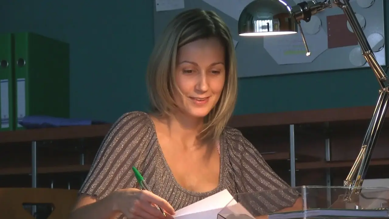 Receptionist Sucks And Fucks For A Promotion