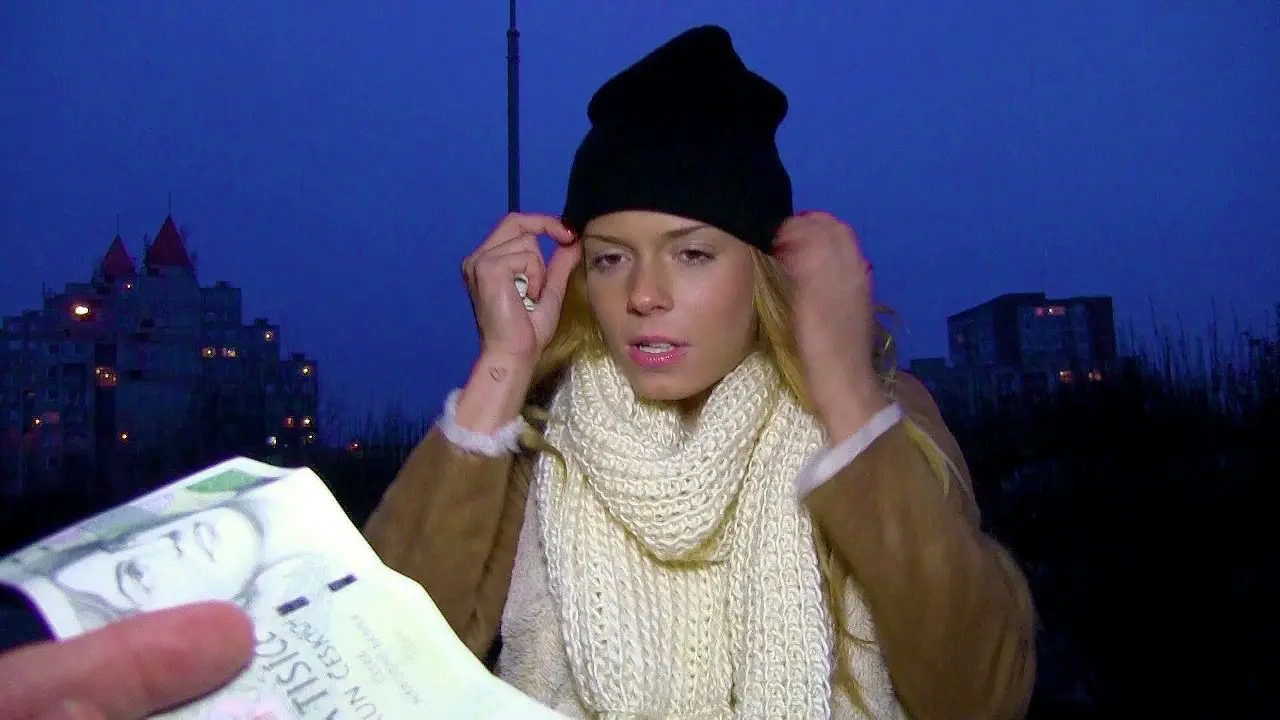 Euro Blonde Sucks Stranger Dick