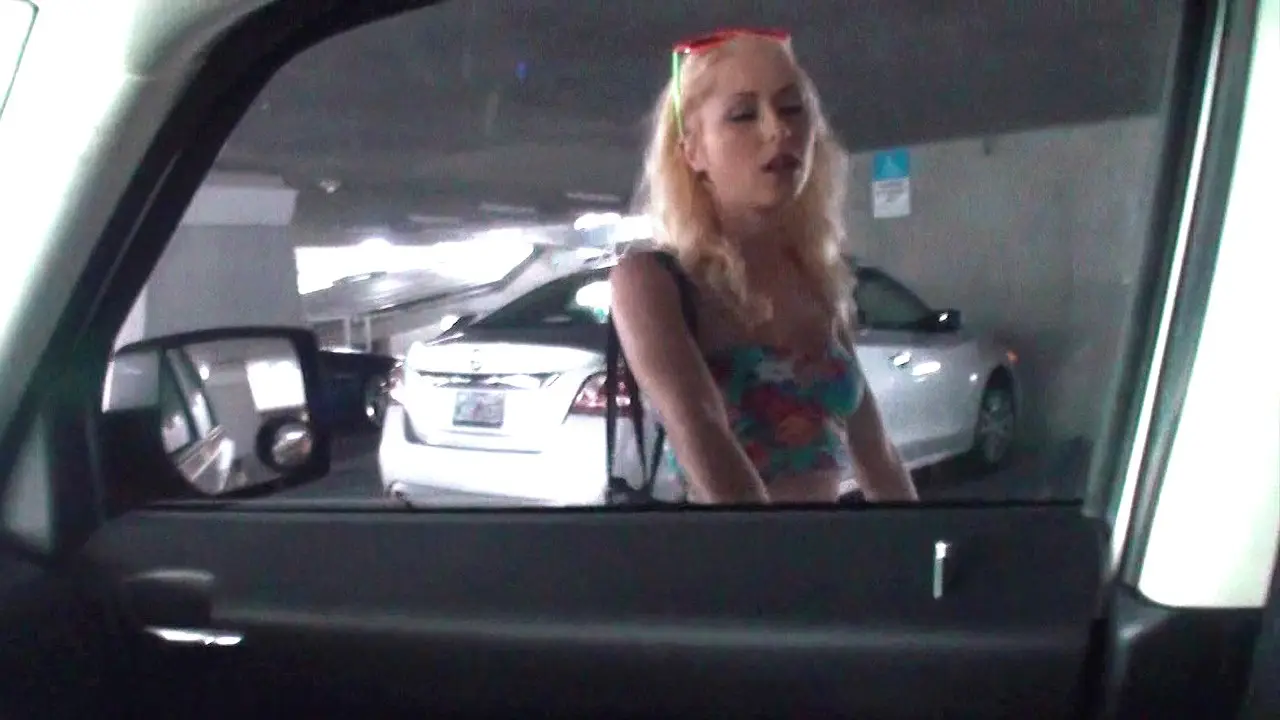 Hot Blonde Teen Hitchhiker Picked up and...