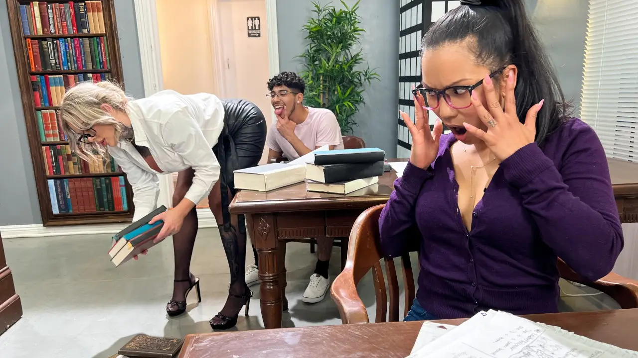 Goofing Off In A Library (RealityKings 2023)