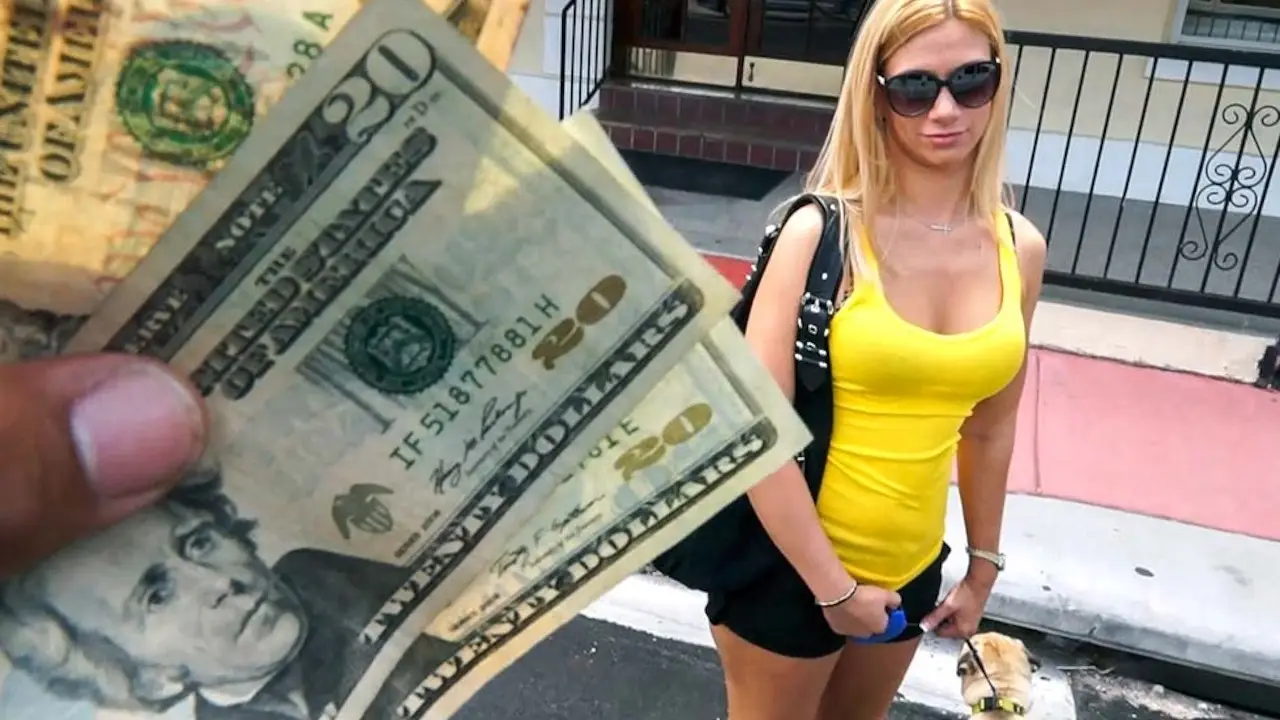 Cute Blondie Gets Tricked on the Bus (Bangbros 2014)