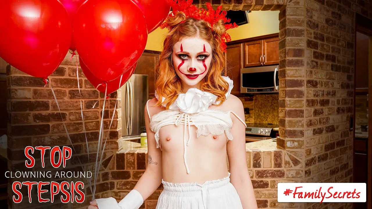 Nubiles Porn - Stop Clowning Around Stepsis - S18:E9 (NubilesPorn 2021)