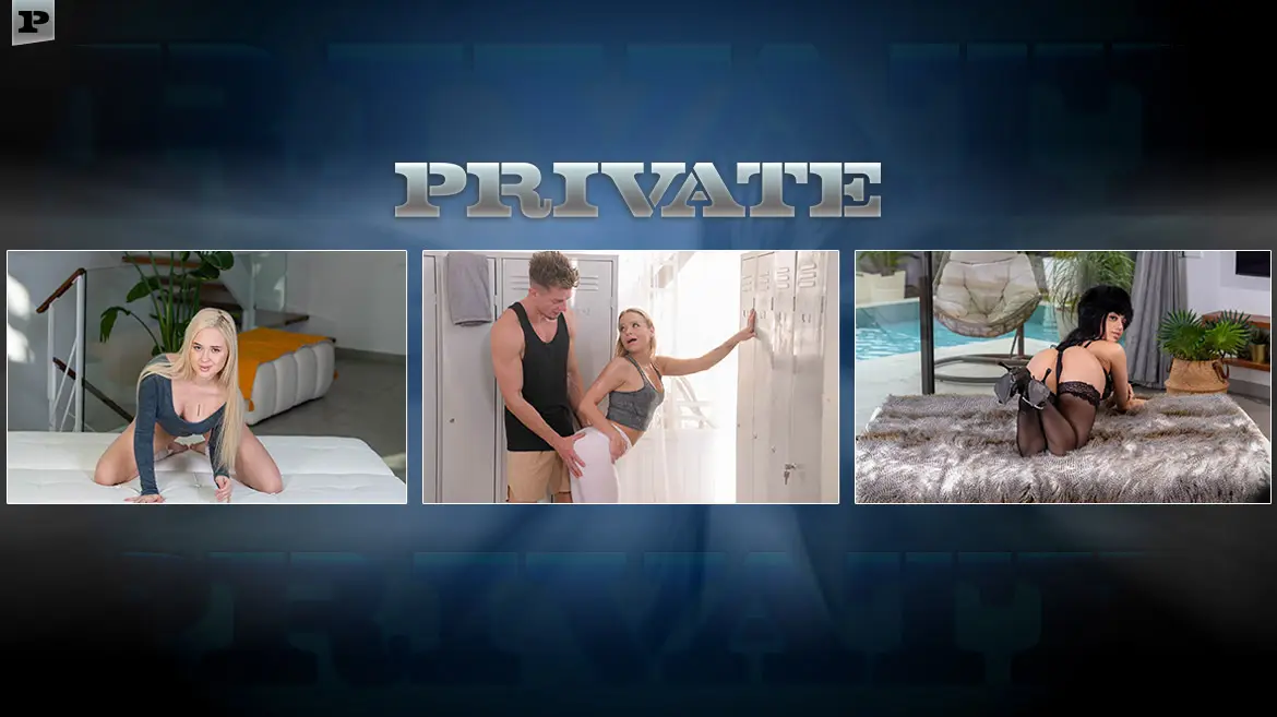 Crystal Allows Two Horny Guys to Have a Blowjob before Giving Her a DP (Private 2012)