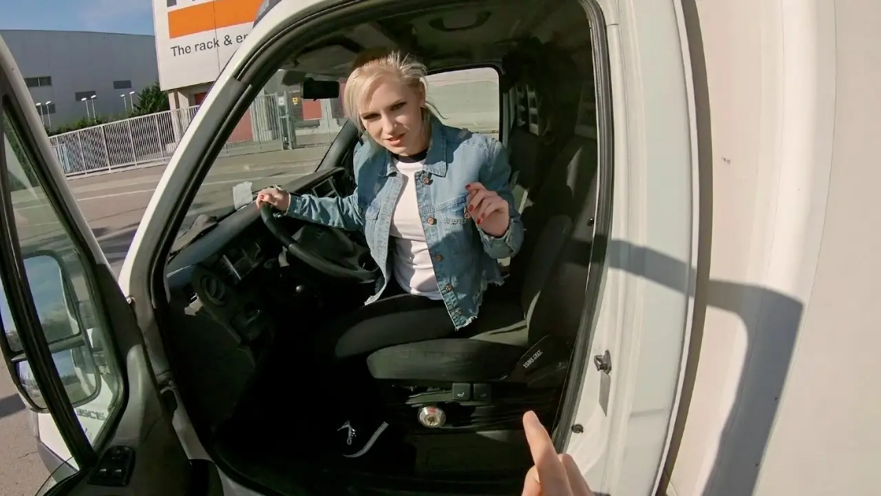 Moving Truck Public Fuck