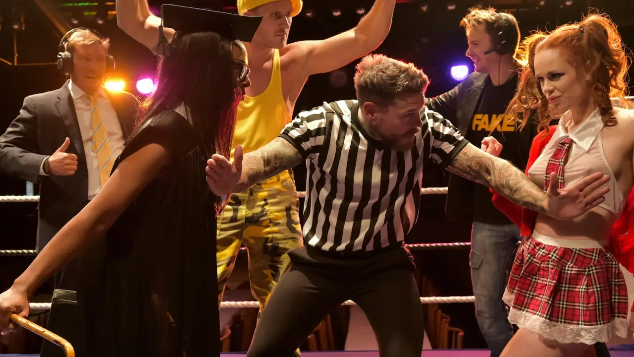 Knockouts: The Headmistress Vs Teen Machine (FakeHub 2018)