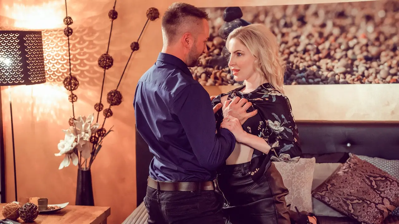 Wife phones husband while cheating (SexyHub 2019)