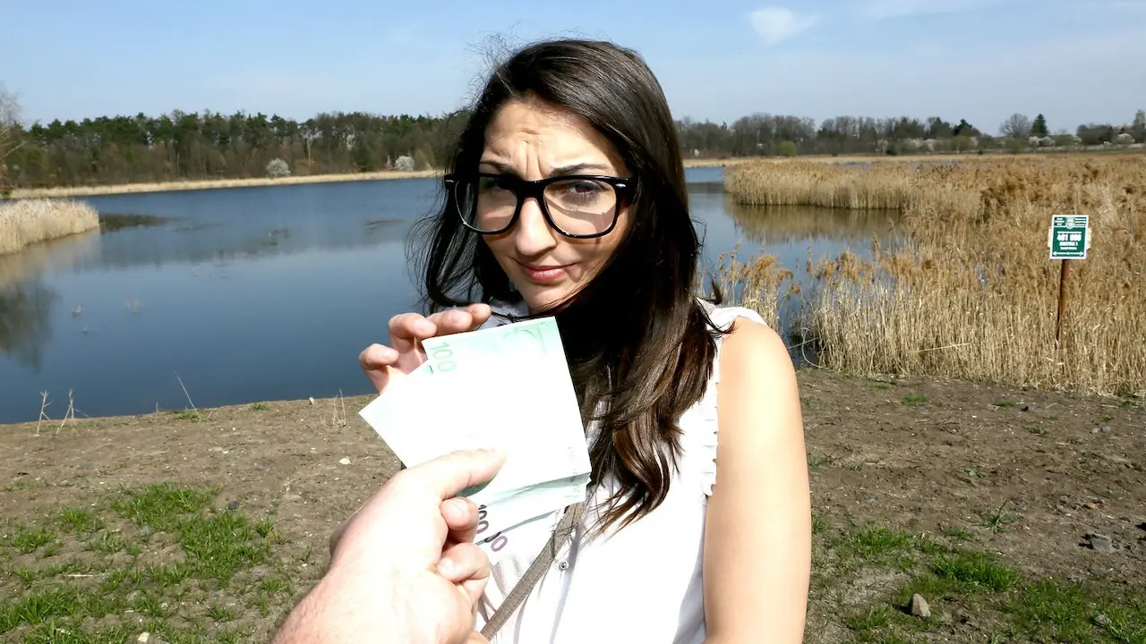 Hard Cock for Spanish Pussy Outside (FakeHub 2016)