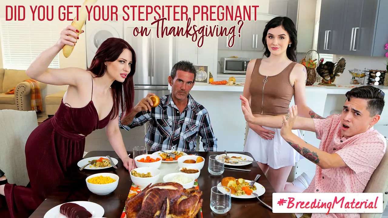 Nubiles Porn - Did You Get Your Stepsister Pregnant On Thanksgiving - S6:E8 (NubilesPorn 2021)