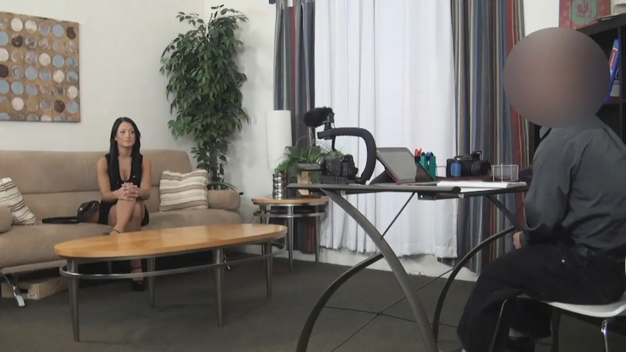 Hard Fucking for Tall Sexy Brunette (FakeHub 2015)