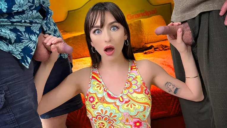 Challenge Accepted! Who Will Fuck Their Step-Granddaughter First? (TeamSkeet 2025)