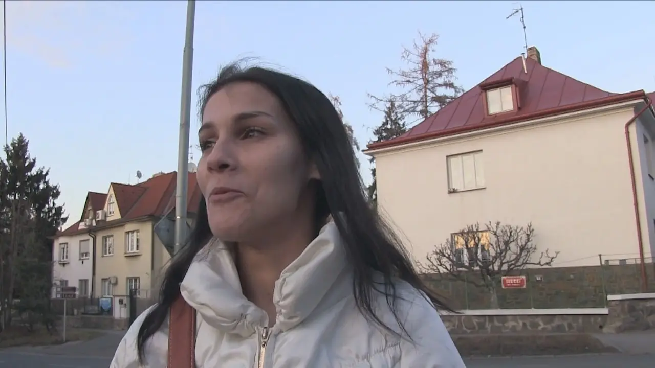 Pretty Dark Haired Girl Surprises Stranger With Huge Tits (FakeHub 2014)