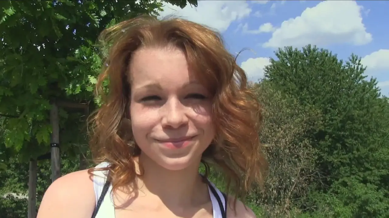 Fit slim redhead sucks and fucks in public (FakeHub 2015)