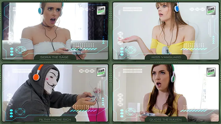 3 Gamer Girls (TeamSkeet 2021)