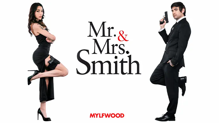 Their Marriage Was a Cover, But Fucking Was Real (Mr. and Mrs. Smith Parody) (TeamSkeet 2025)